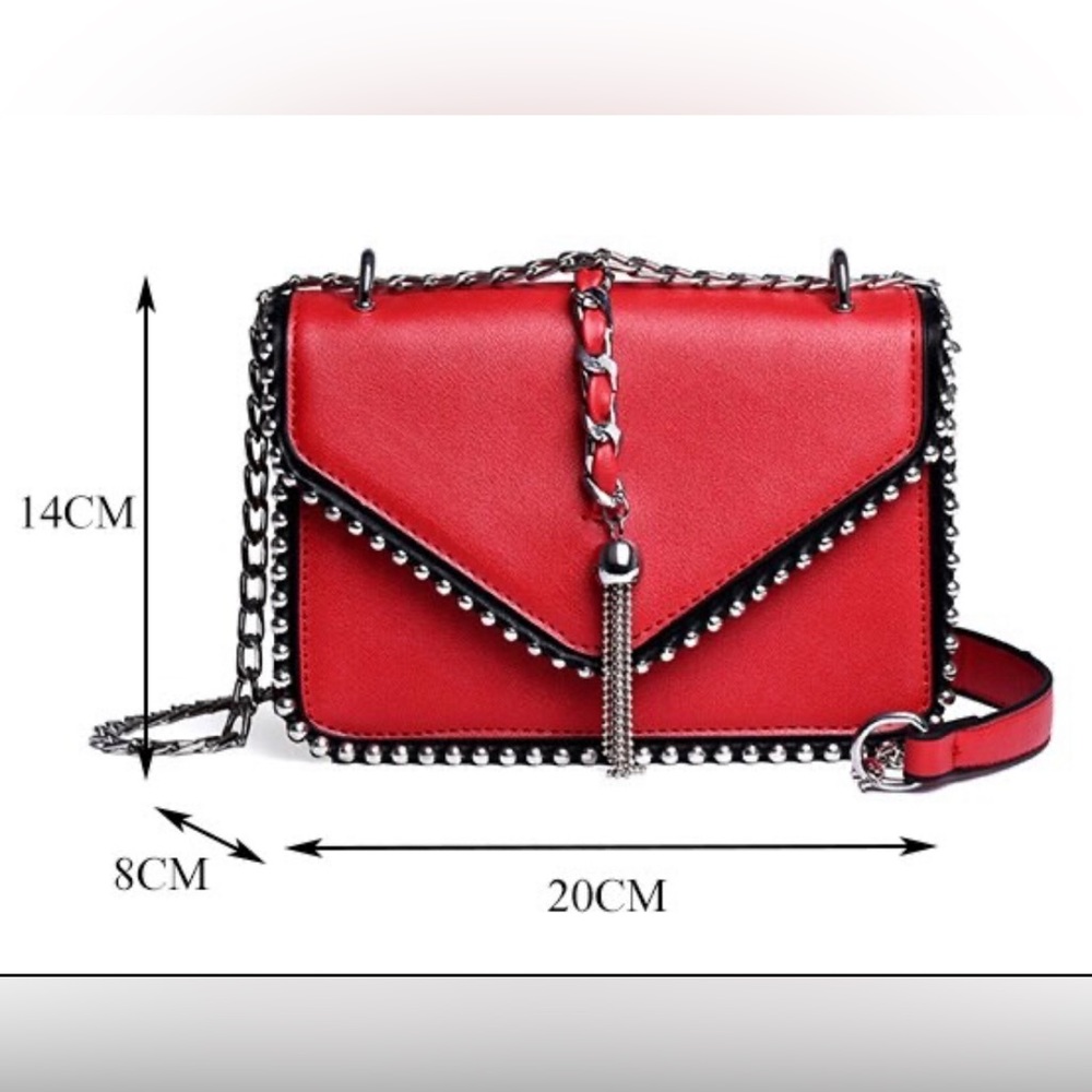 Red Crossbody Bag - Picture 6 of 6
